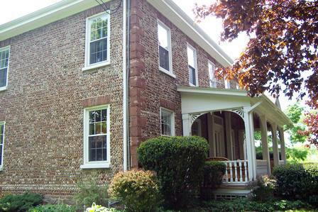 NE Corner of House